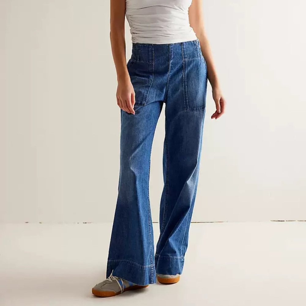 NEW Denim Pull-On Jeans